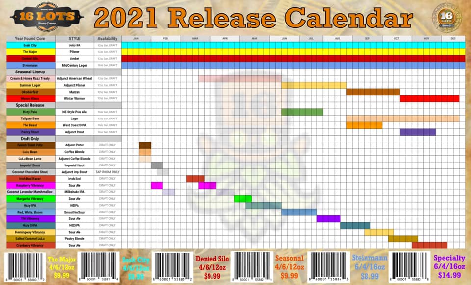 PorchDrinking 2021 Comprehensive Beer Release Calendar Roundup