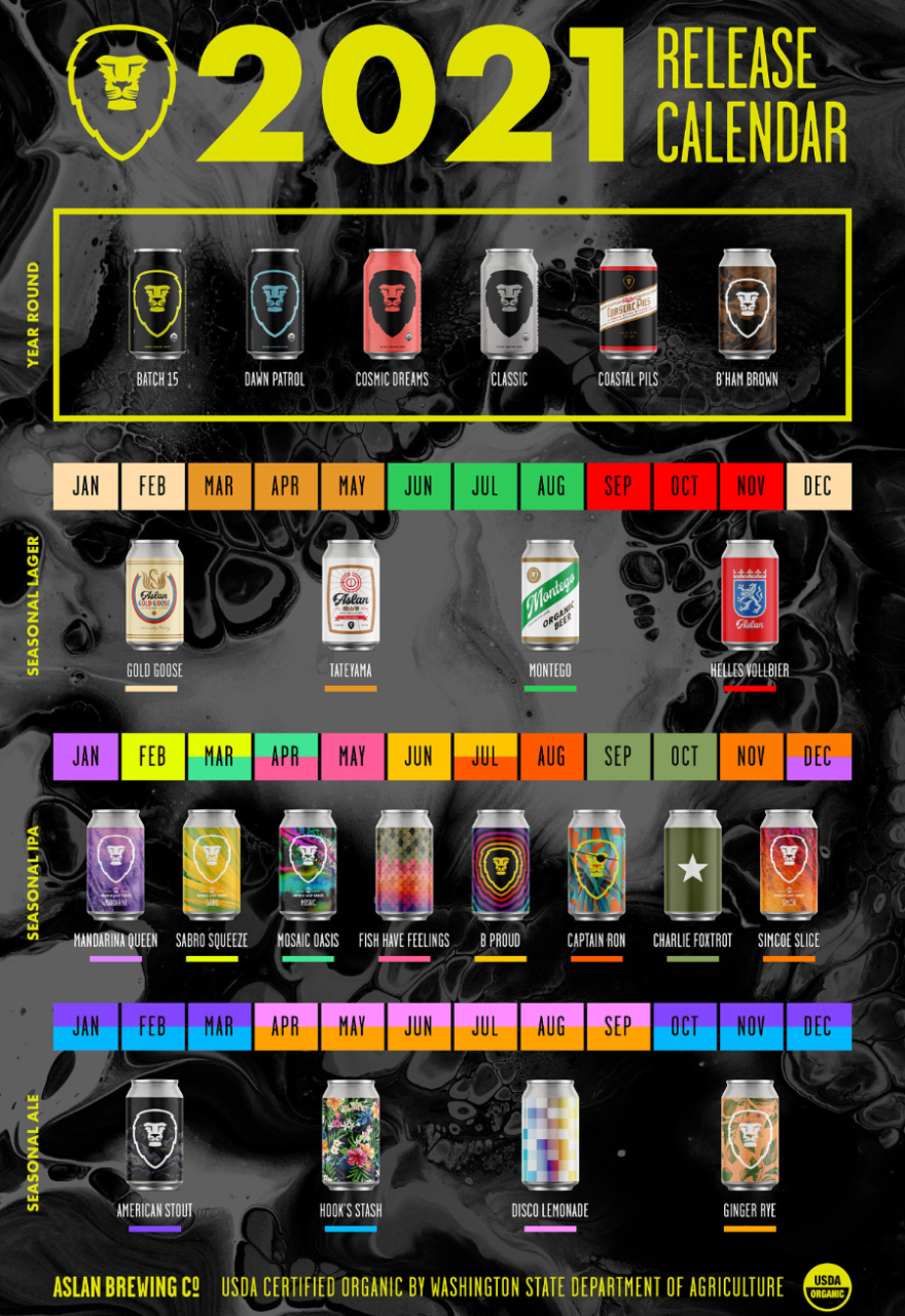 PorchDrinking 2021 Comprehensive Beer Release Calendar Roundup