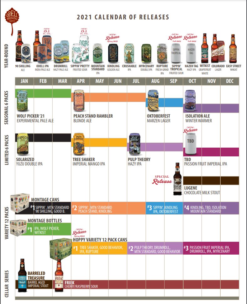 PorchDrinking 2021 Comprehensive Beer Release Calendar Roundup