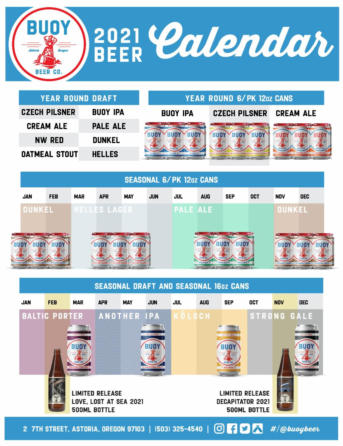 PorchDrinking 2021 Comprehensive Beer Release Calendar Roundup