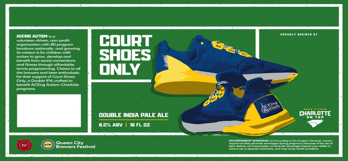 Court Shoes Only | A Double IPA Benefiting ACEing Autism