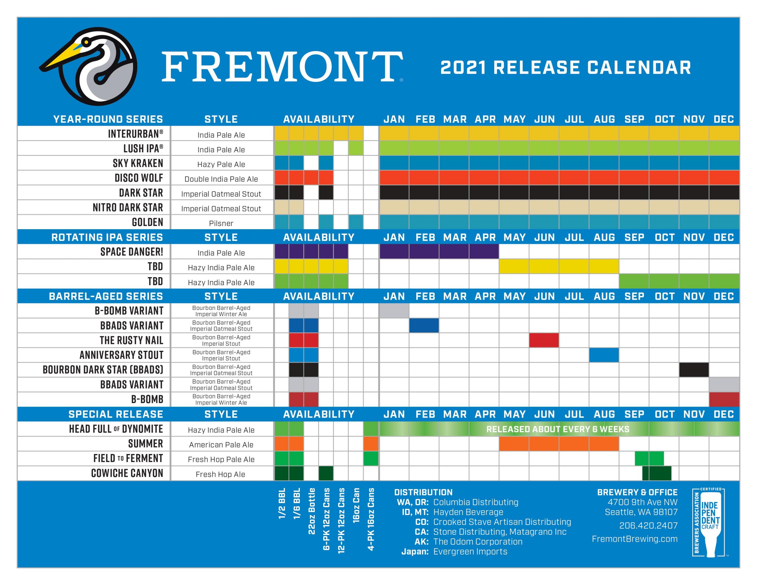 PorchDrinking 2021 Comprehensive Beer Release Calendar Roundup