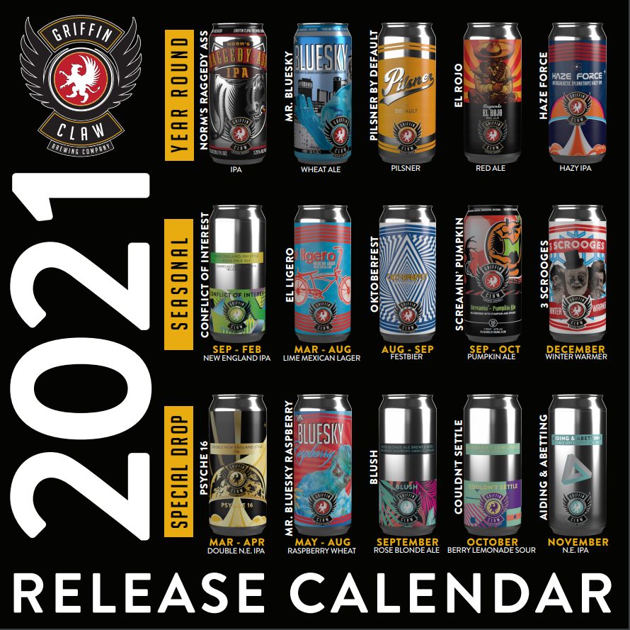 PorchDrinking 2021 Comprehensive Beer Release Calendar Roundup