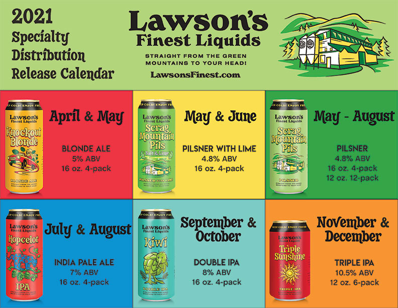 Comprehensive 2021 Beer Release Calendar Roundup