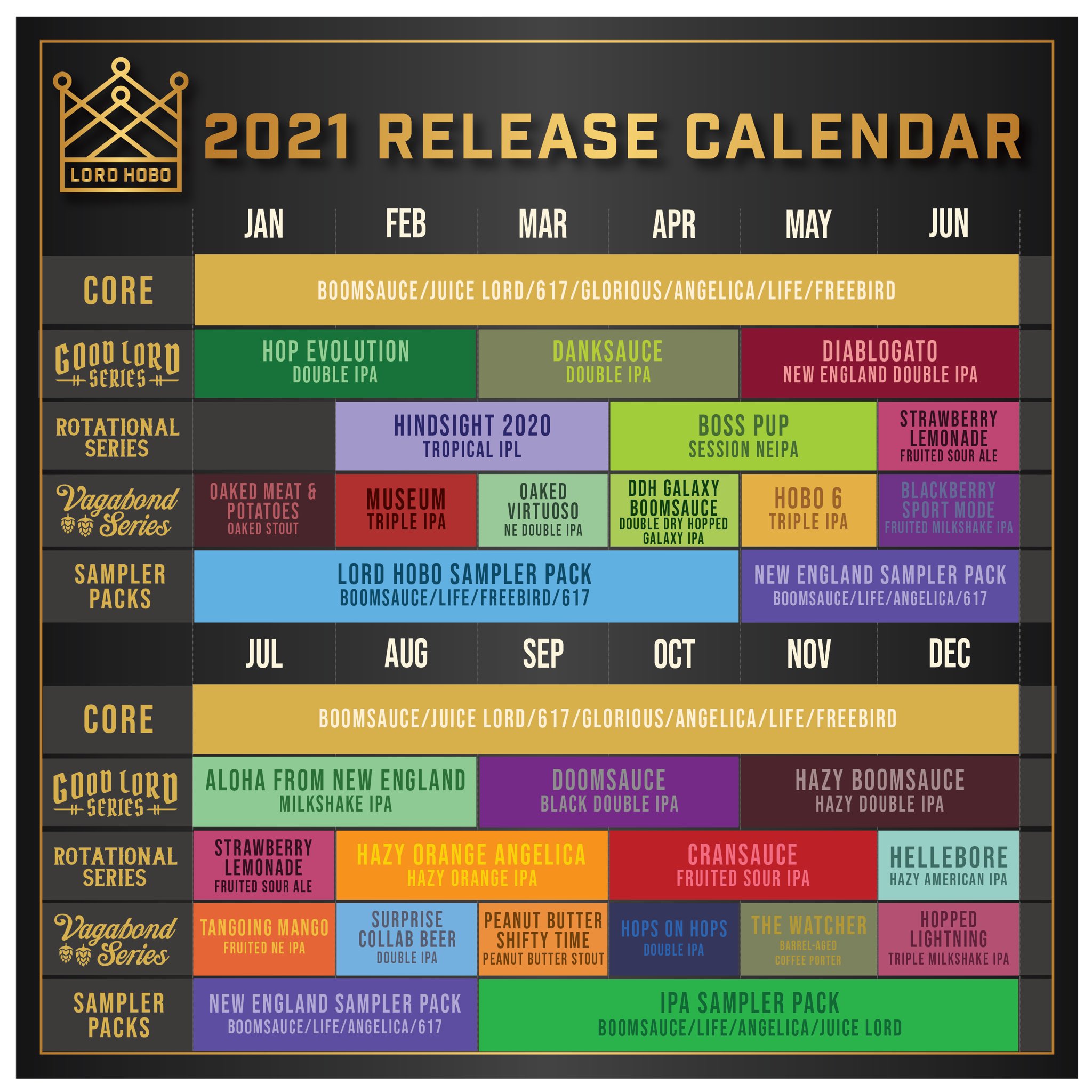 PorchDrinking 2021 Comprehensive Beer Release Calendar Roundup