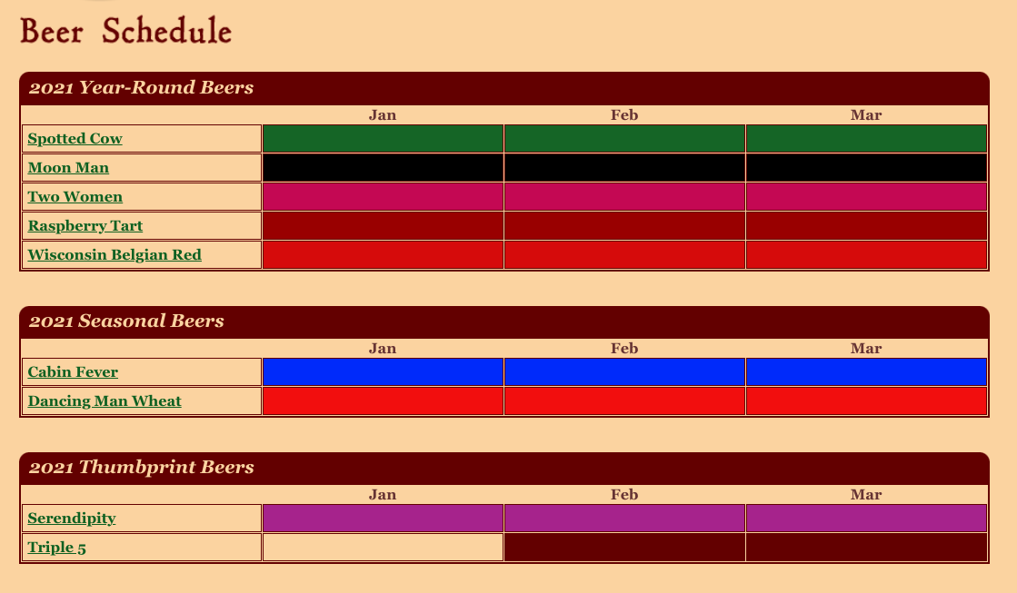 PorchDrinking 2021 Comprehensive Beer Release Calendar Roundup