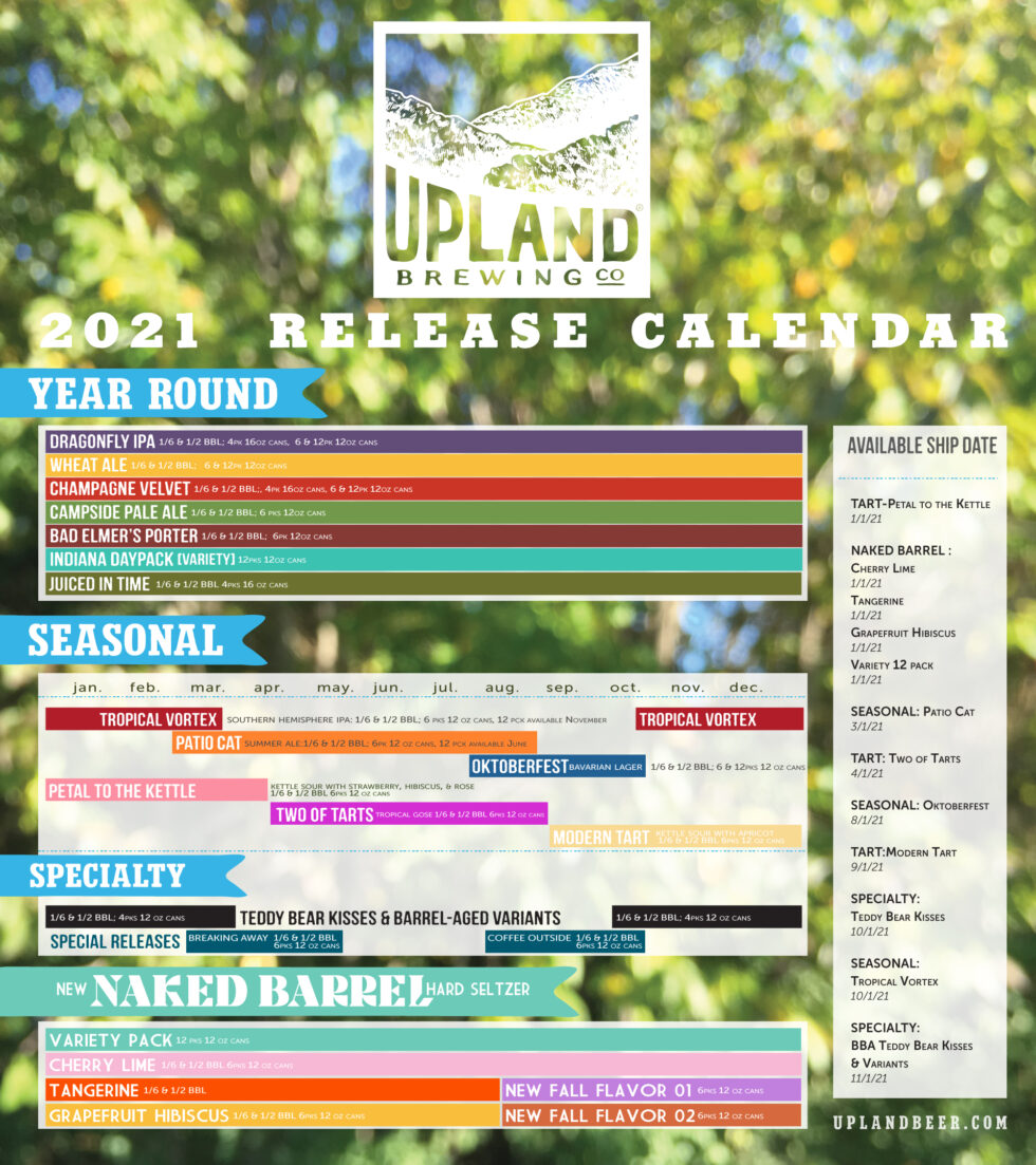 PorchDrinking 2021 Comprehensive Beer Release Calendar Roundup