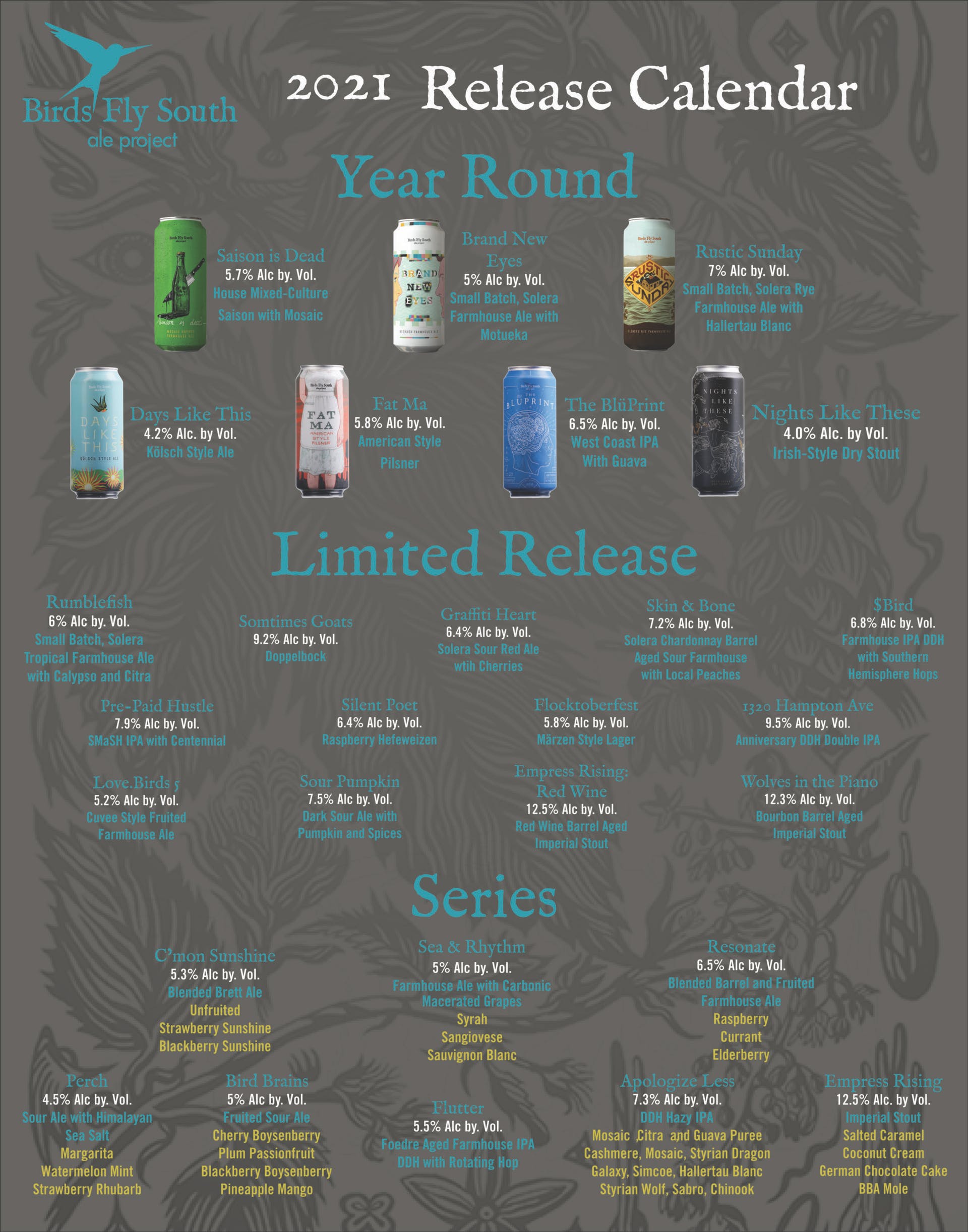 PorchDrinking 2021 Comprehensive Beer Release Calendar Roundup