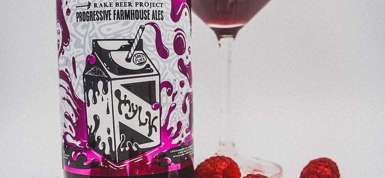 Sour Series: Rake Beer Project | Raspberry Mylk Atomic Milkshake Sour