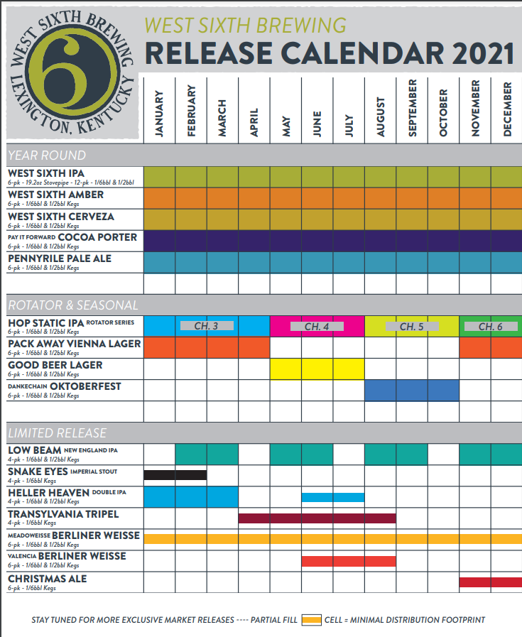 PorchDrinking 2021 Comprehensive Beer Release Calendar Roundup