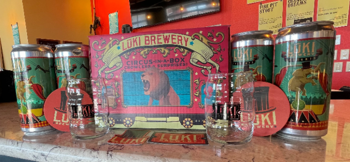 LUKI Brewery Releases Circus-Themed Goodies Box