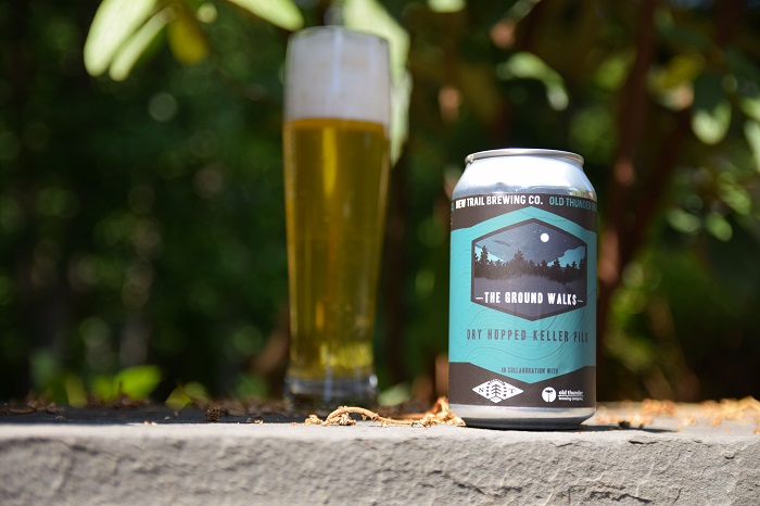 New Trail Brewing Co. | The Ground Walks Dry Hopped Keller Pils