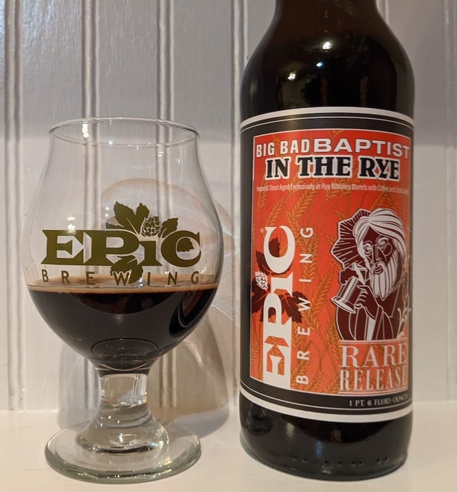 2021 Epic Brewing Big Bad Baptist In The Rye