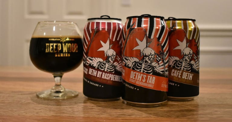First 2021 Revolution Brewing Deep Wood Release Preview