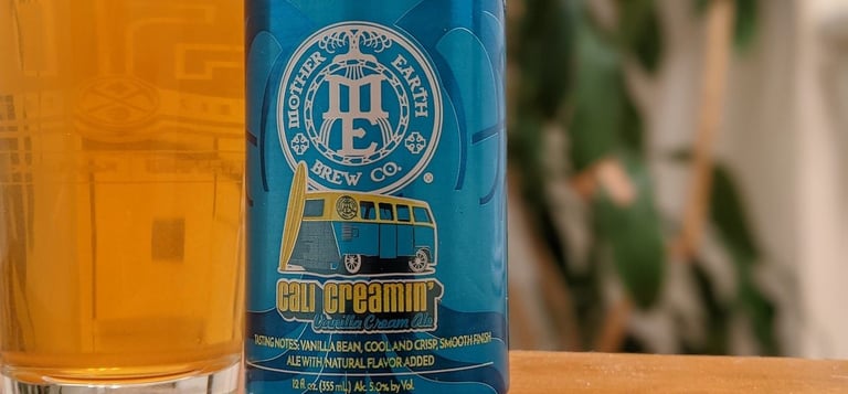 Mother Earth Brew Co. | Cali Creamin’ Vanilla Cream Ale