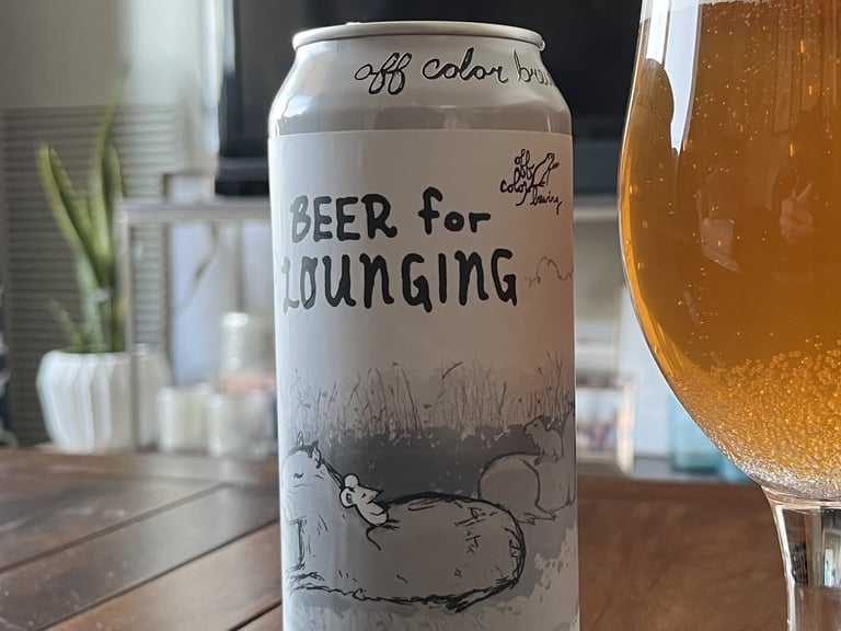 Off Color Brewing | Beer for Lounging Pale Ale