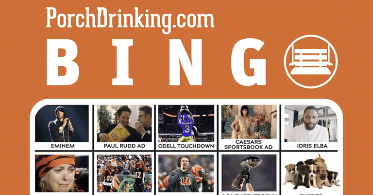 Downloadable 2022 Super Bowl LVI Bingo Boards