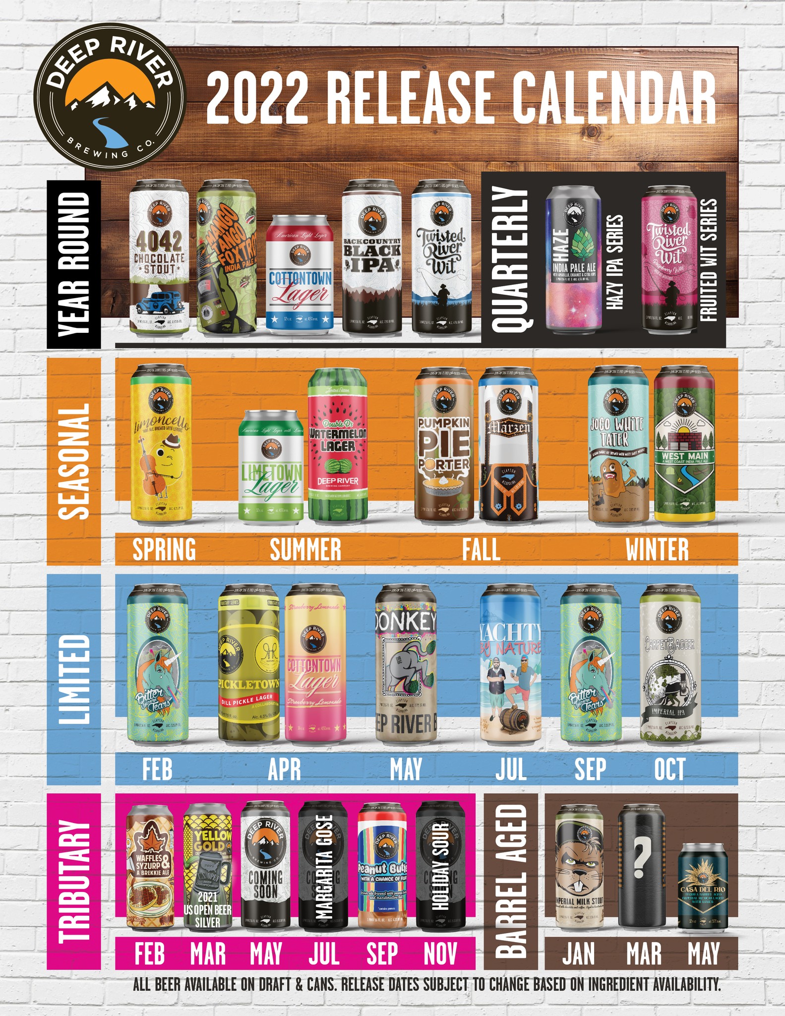 The PorchDrinking Comprehensive 2022 Beer Release Calendar Roundup