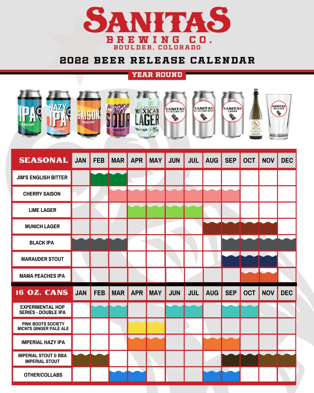 The PorchDrinking Comprehensive 2022 Beer Release Calendar Roundup