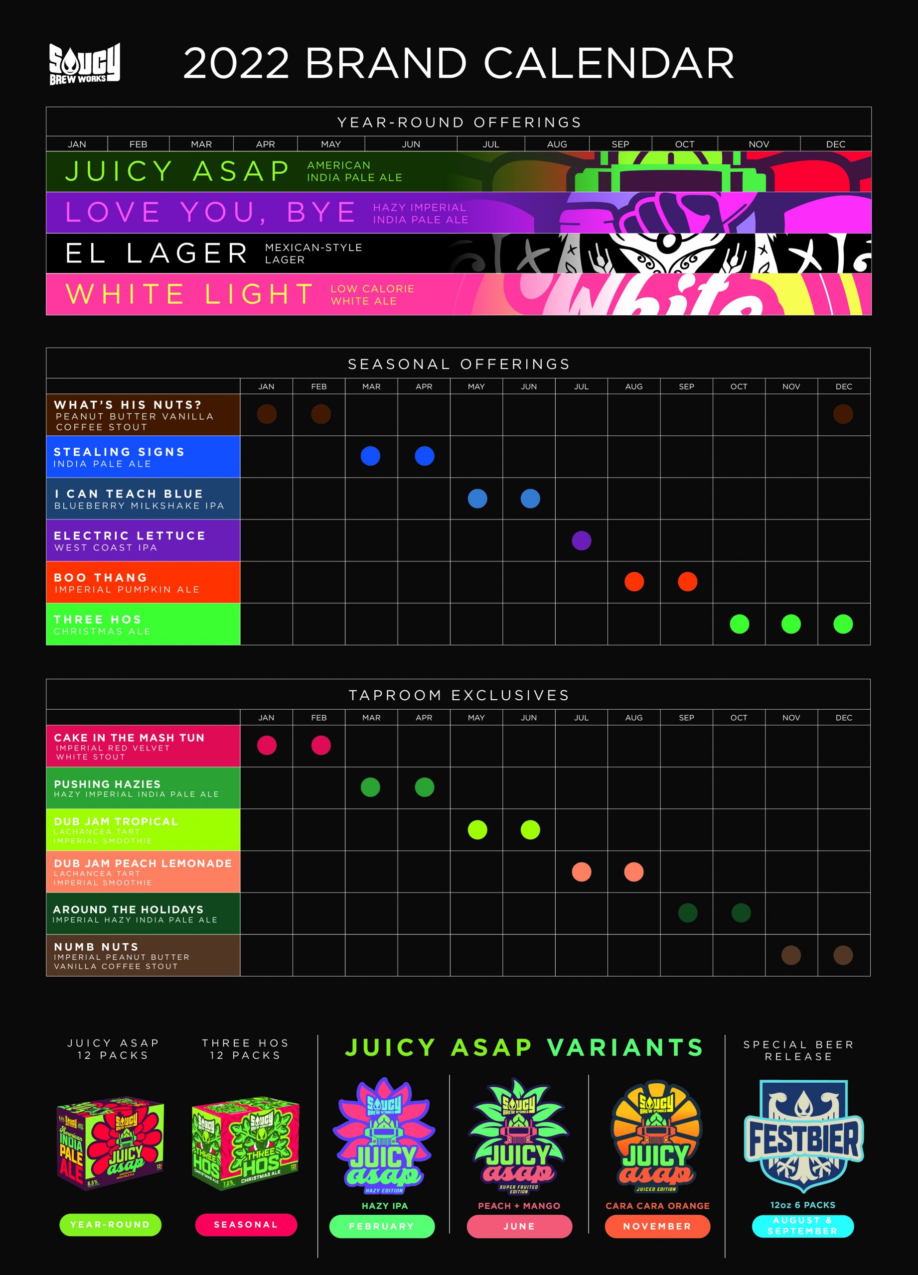 The PorchDrinking Comprehensive 2022 Beer Release Calendar Roundup