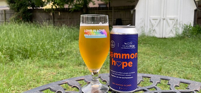 Bent Water Brewing & Team Fox Launch Common Hope Collaboration Pilsner to Fight Parkinson’s Disease
