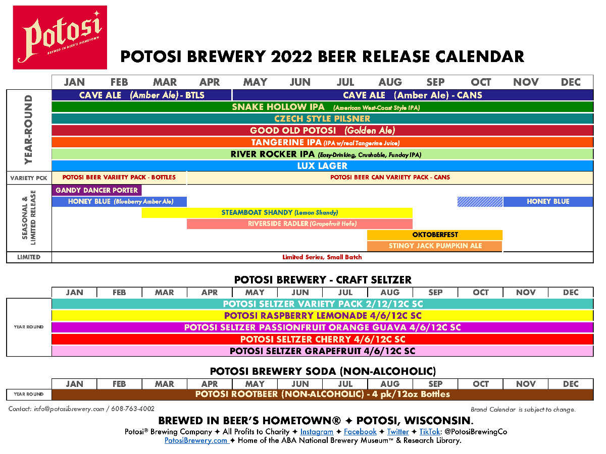 The PorchDrinking Comprehensive 2022 Beer Release Calendar Roundup