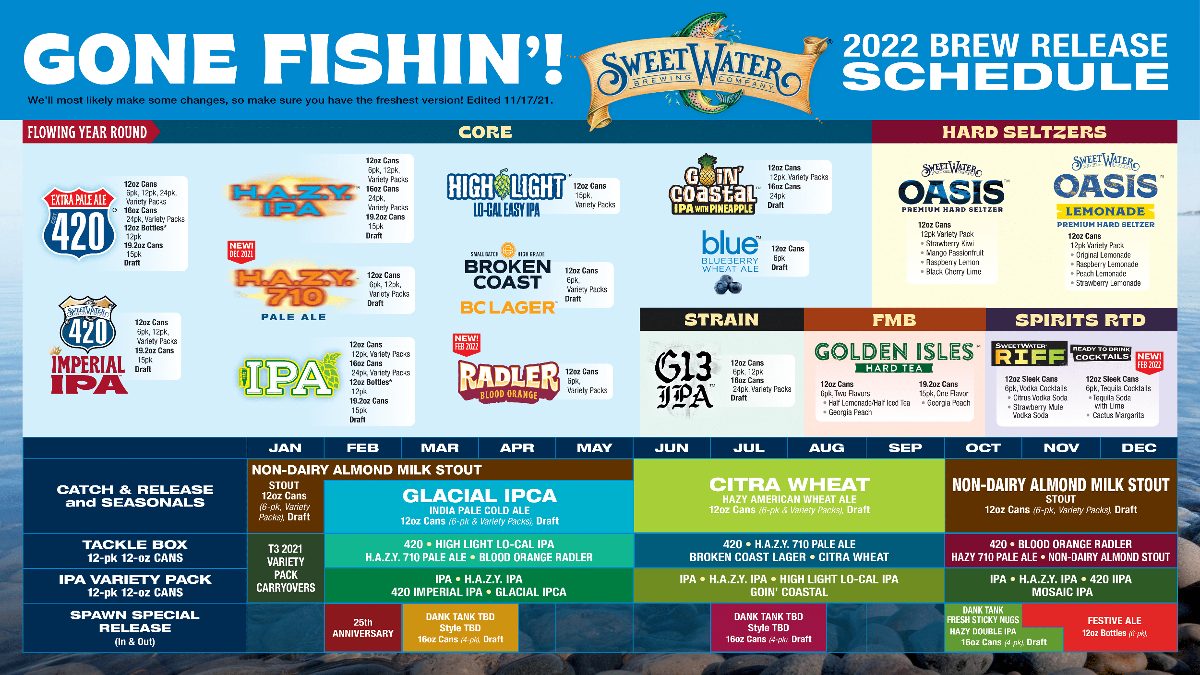 The PorchDrinking Comprehensive 2022 Beer Release Calendar Roundup