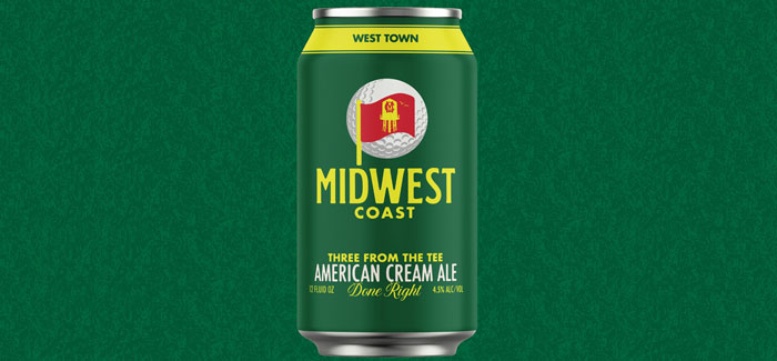 Midwest Coast Brewing | Three from the Tee American Cream Ale