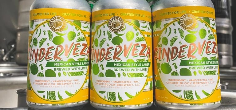 Cinder Block Brewery | Cinderveza Mexican Style Lager