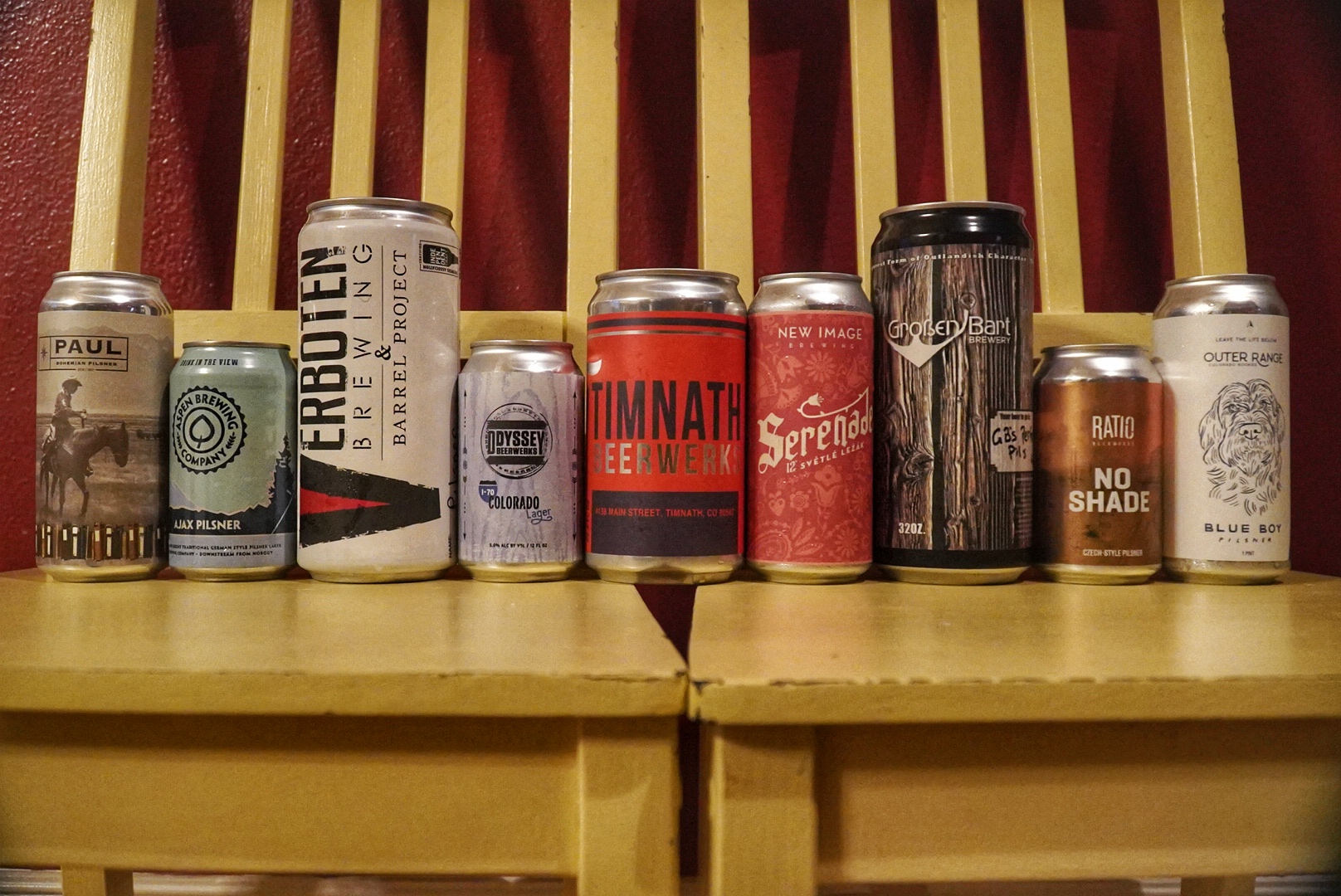 Colorado Best Pilsners Blind Tasting