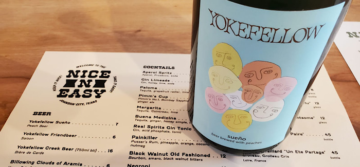 Yokefellow Beer | Sueño Peach Saison