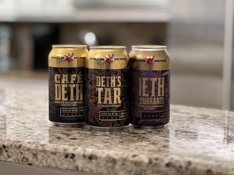 Revolution Brewing Set to Release Three Familiar Deep Wood Beers