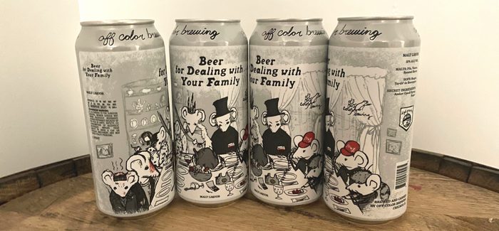 Off Color Brewing | Beer for Dealing with Your Family (Malt Liquor)