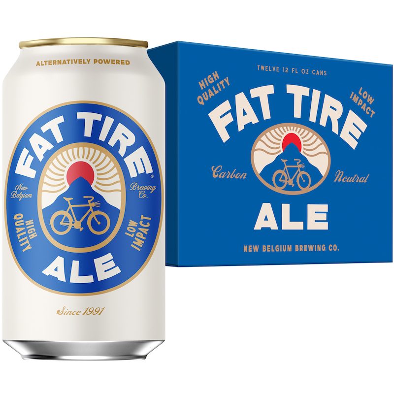 New Belgium Fat Tire New Cans