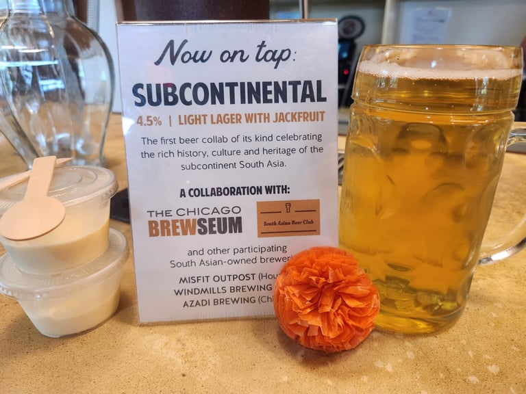 South Asian Brewers Team Up with Chicago’s Brewseum on Collaboration Beer