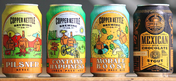 Copper Kettle Brewing Announces Rebranded, Greener Cans