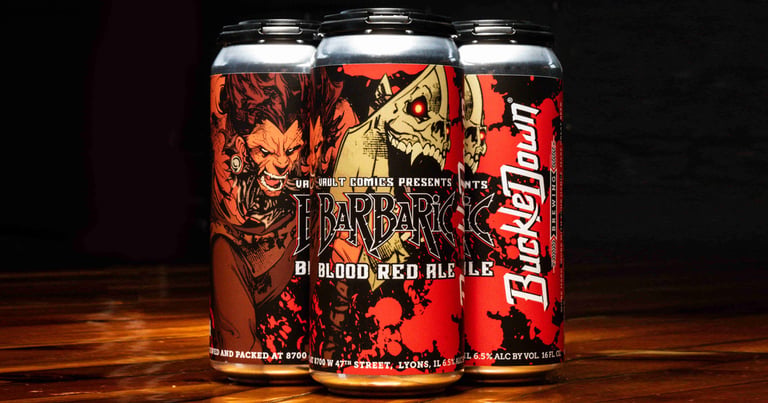 BuckleDown Brewing | Barbaric Blood Red Ale