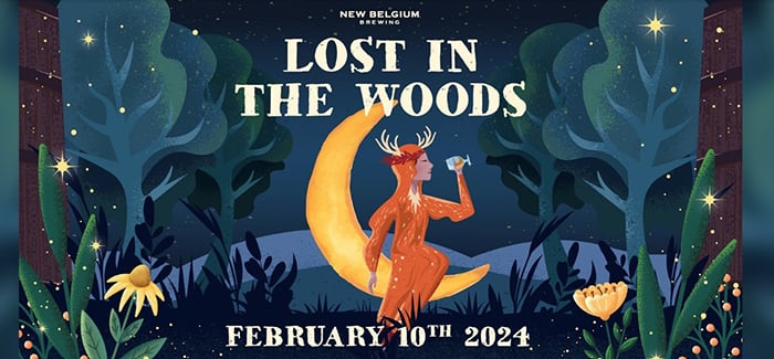 New Belgium Celebrates La Folie with Lost in the Woods Slumber Party