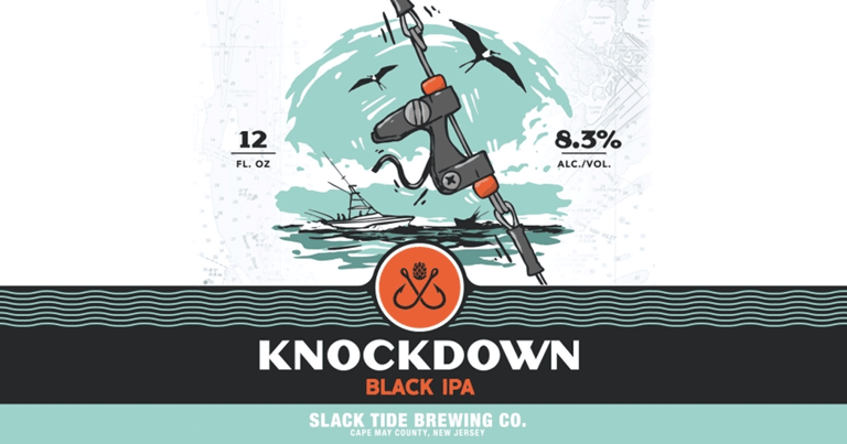 Slack Tide Brewing Co. | Knockdown Black IPA