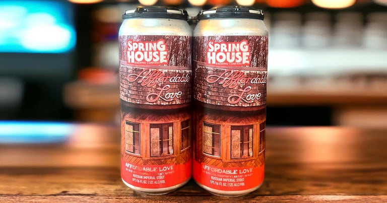 Spring House Brewing Co. | Affordable Love (Russian Imperial Stout)