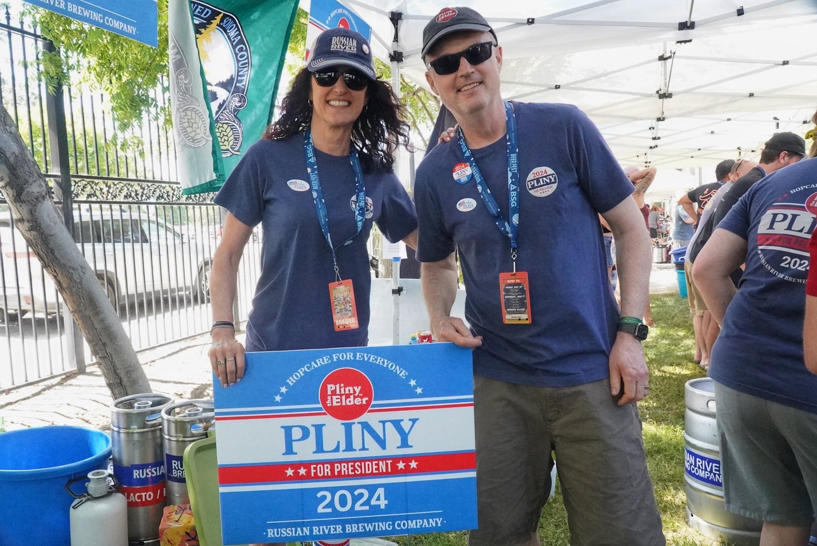 Russian River Brewing Pliny for President Firestone Walker Invitational Beer Festival