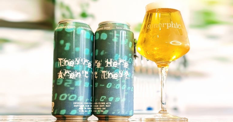 Amorphic Beer | They’re Here Aren’t They Imperial Pilsner