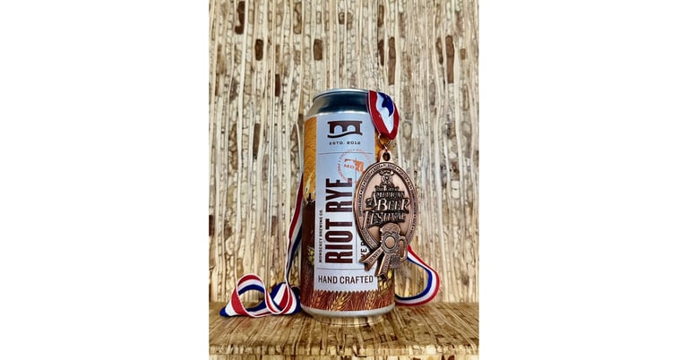 Monocacy Brewing’s Riot Rye Wins Bronze at the 2025 Great American Beer Festival