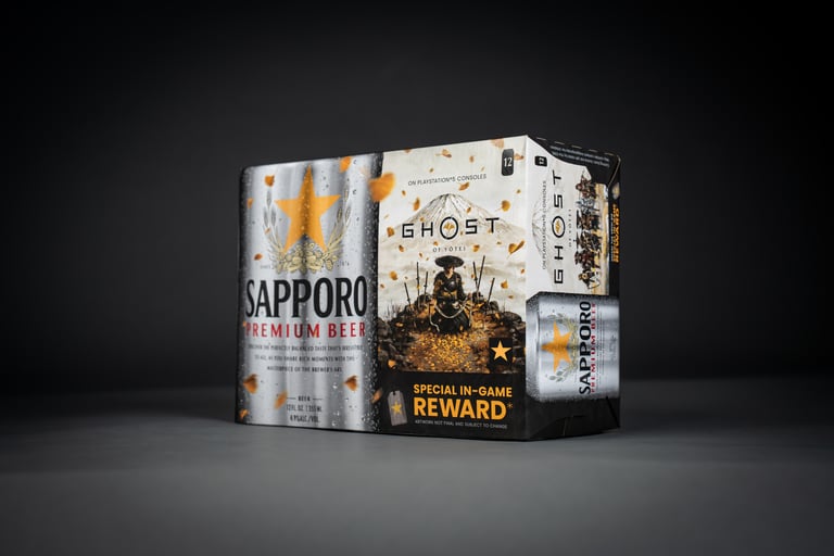 Sapporo Beer and Ghost of Yōtei Launch Limited-Edition Game Reward Package