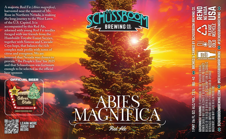 Schussboom Brewing Joins the Festive Journey of the U.S. Capitol Christmas Tree, As a Gold Sponsor