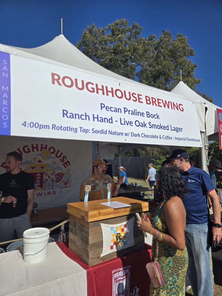 Roughhouse Brewing festival tent