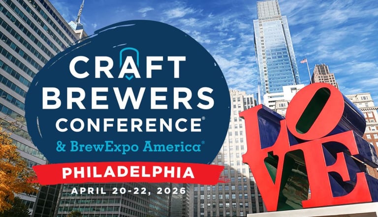 Registration Opens for 2026 Craft Brewers Conference & BrewExpo America to be Held in Philadelphia