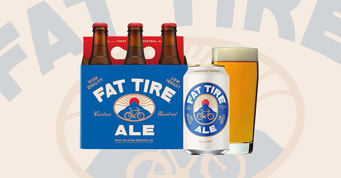 new belgium fat tire ale bottles and cans