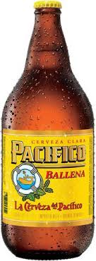 Pacifico Ballena in the 32oz caguama beer bottle size