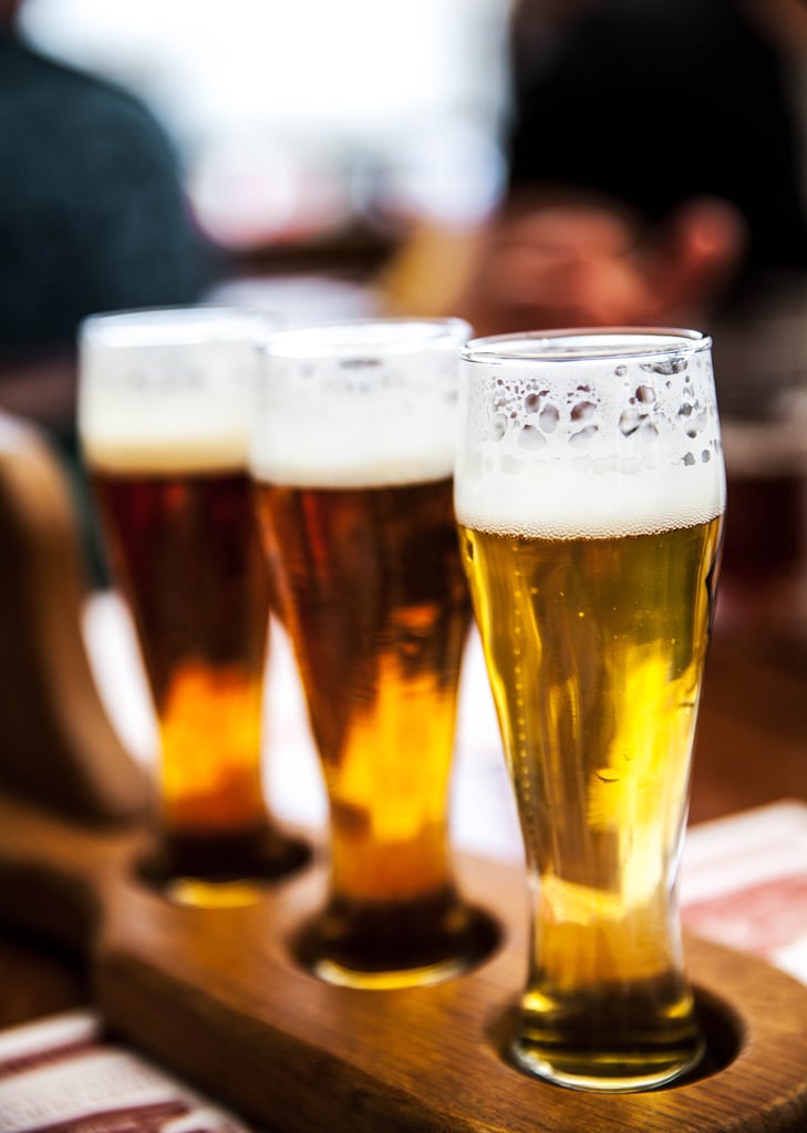 flight of Mexican beers